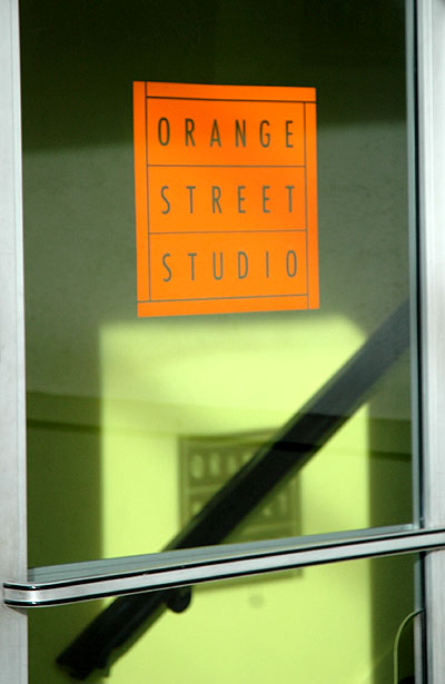 Orange door - Sunset Boulevard