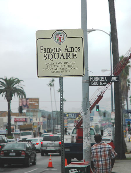 Famous Amos Square, Sunset Boulevard, Hollywood