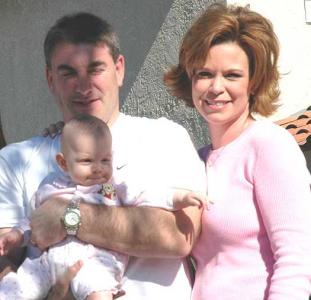 Emily with parents -