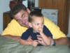 Nicholas James Cook and his father -