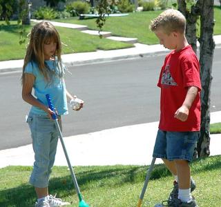 Tiffany and cousin Rhett discuss golf -