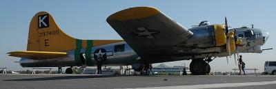 The B17 from the side...