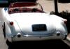 The 1954 Chevrolet Corvette parked on Manhattan Beach Boulevard
