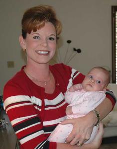 Michelle and the new daughter, Emily -