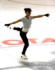 Next rink over - figure skating practice -