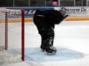 A would-be goalie, ready -