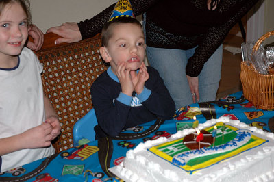 Nicholas and his cake -