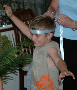 JT as ninja! 
