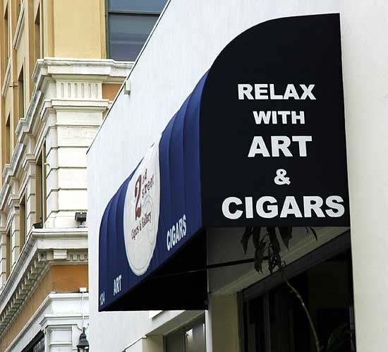 2nd Street Cigars and Gallery, Los Angeles, California
