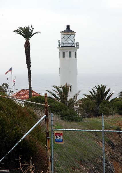 The Point Vicente Lighthouse - Palos Verdes Drive West, Rancho Palos Verdes, California, Los Angeles County