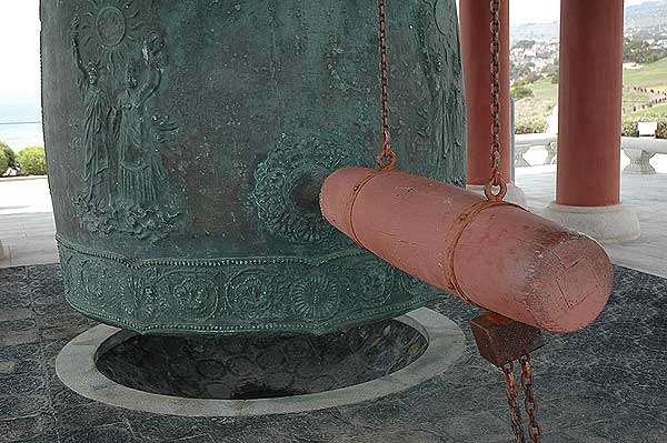 The Korean Bell of Friendship and Bell Pavilion, Angels Gate Park, San Pedro, Los Angeles