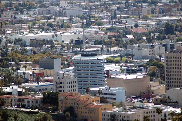 The Capitol Records Building, Vine and Yucca, Hollywood California