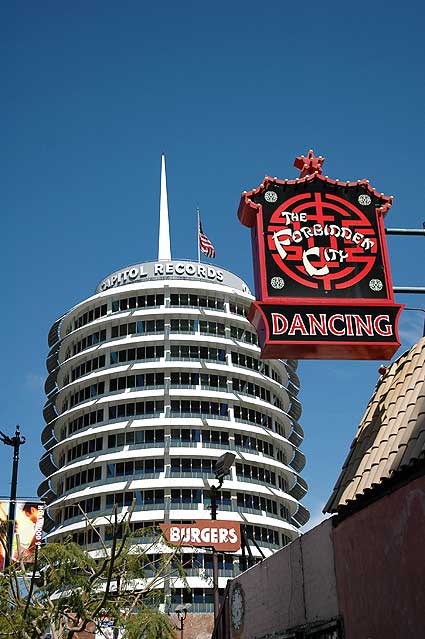 The Capitol Records Building, Vine and Yucca, Hollywood California