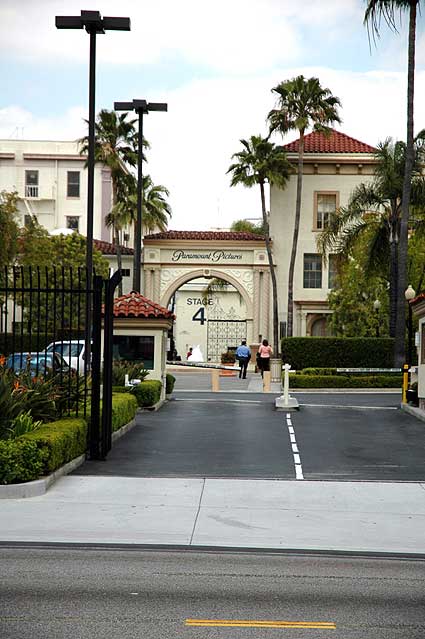 Paramount Studios, Bronson Gate, Melrose Avenue, Hollywood California