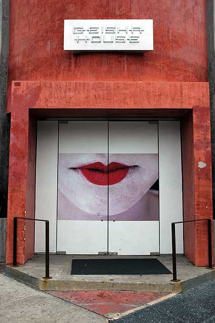 Entrance, Geisha House, Hollywood Boulevard