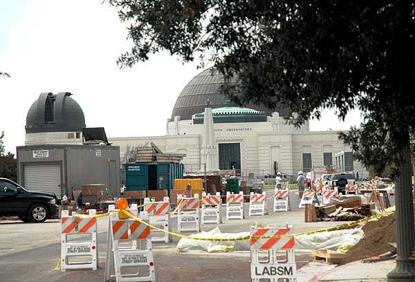 Restoration of the Griffith Park Observatory, Griffith Park, Los Angeles (Hollywood)