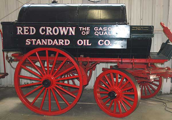 Standard Oil delivery wagon, Travel Town Museum, Los Angeles