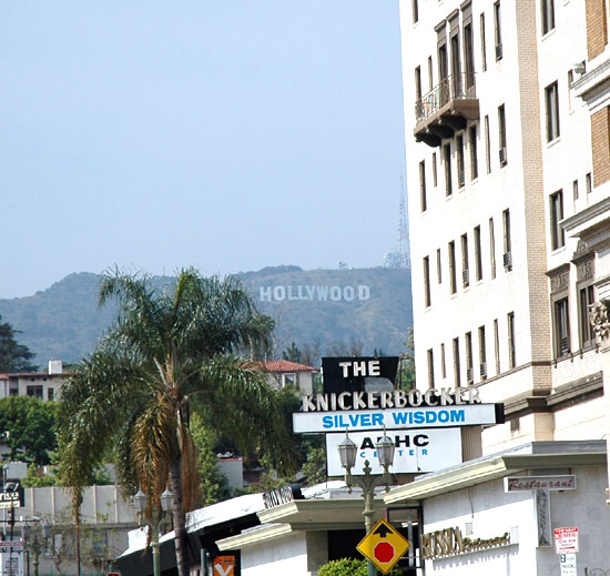 Knickerbocker Hotel, 1714 North Ivar Avenue, just off Hollywood Boulevard