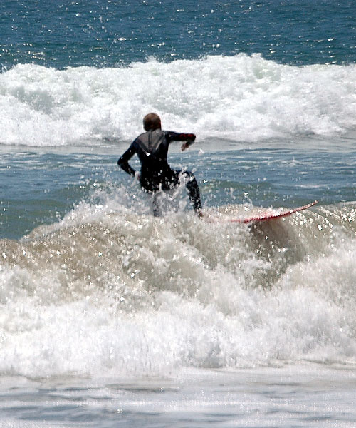 Surfers, Huntington Beach, California - Surf City, USA