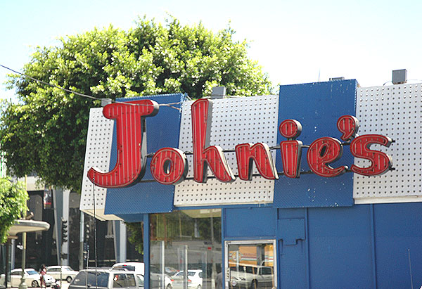 Abandoned LA coffee shop