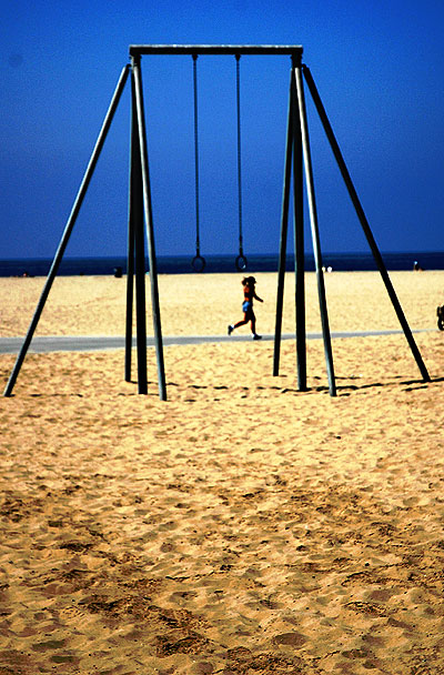 The original Muscle Beach, Santa Monica, California