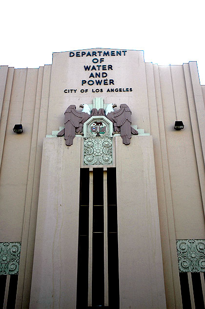 Los Angeles Department of Water and Power's Station Ten on Hawthorn Avenue, Hollywood