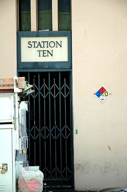 Los Angeles Department of Water and Power's Station Ten on Hawthorn Avenue, Hollywood