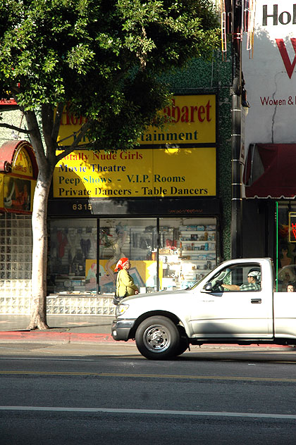 Street scene, Hollywood Boulevard