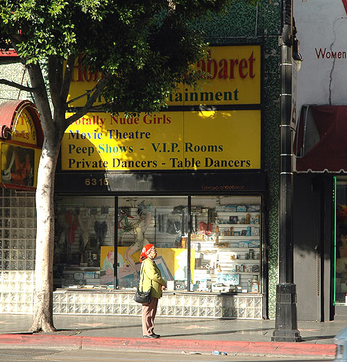 Street scene, Hollywood Boulevard