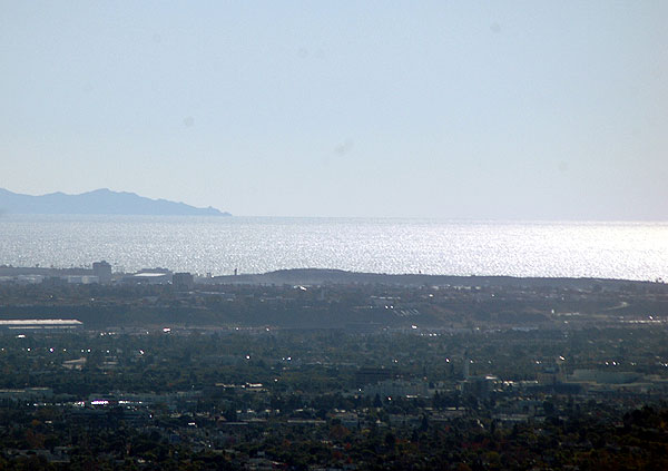 The Pacific from Mulholland Drive
