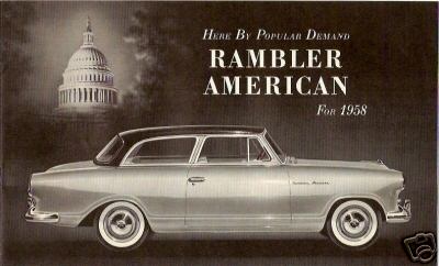 1958 Rambler American, promotional material