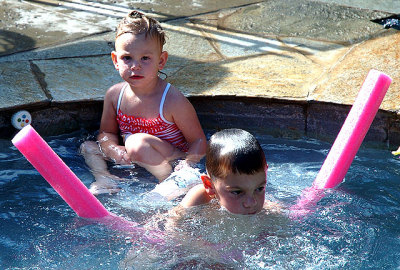 Emily and her brother Nicholas