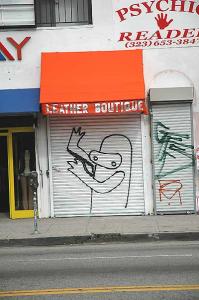 The Leather Boutique still shuttered -