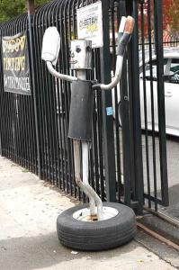 And the Muffler Man at the local automobile repair shop...