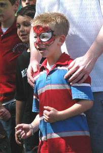 Rhett as Spiderman this day -