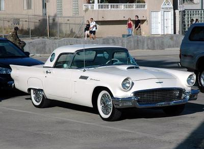 Automotive: A Classic Thunderbird from the Mid-Fifties  