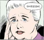 Mary Worth reacts -