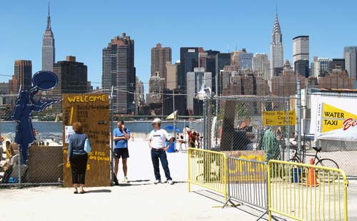 New York, Water Taxi Beach, Long Island City, Queens