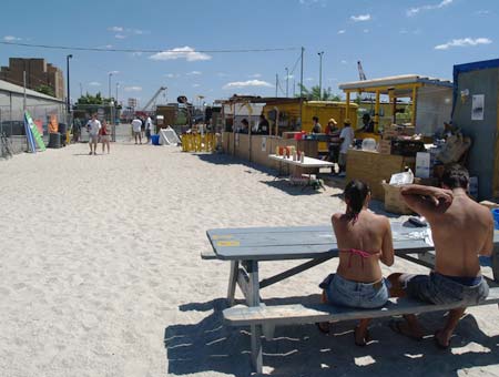 New York, Water Taxi Beach, Long Island City, Queens