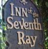 The Inn of the Seventh Ray - Buddha things and crystals and incense - an outdoor restaurant with soft Asian 